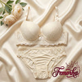 Off White Bra & Panty Set – Premium Padded Lingerie Set