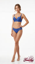 Blue Bra & Panty Set – Premium Padded Lingerie Set