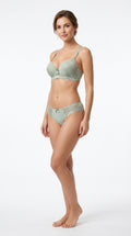 Aqua Mint Bra & Panty Set – Premium Padded Lingerie Set