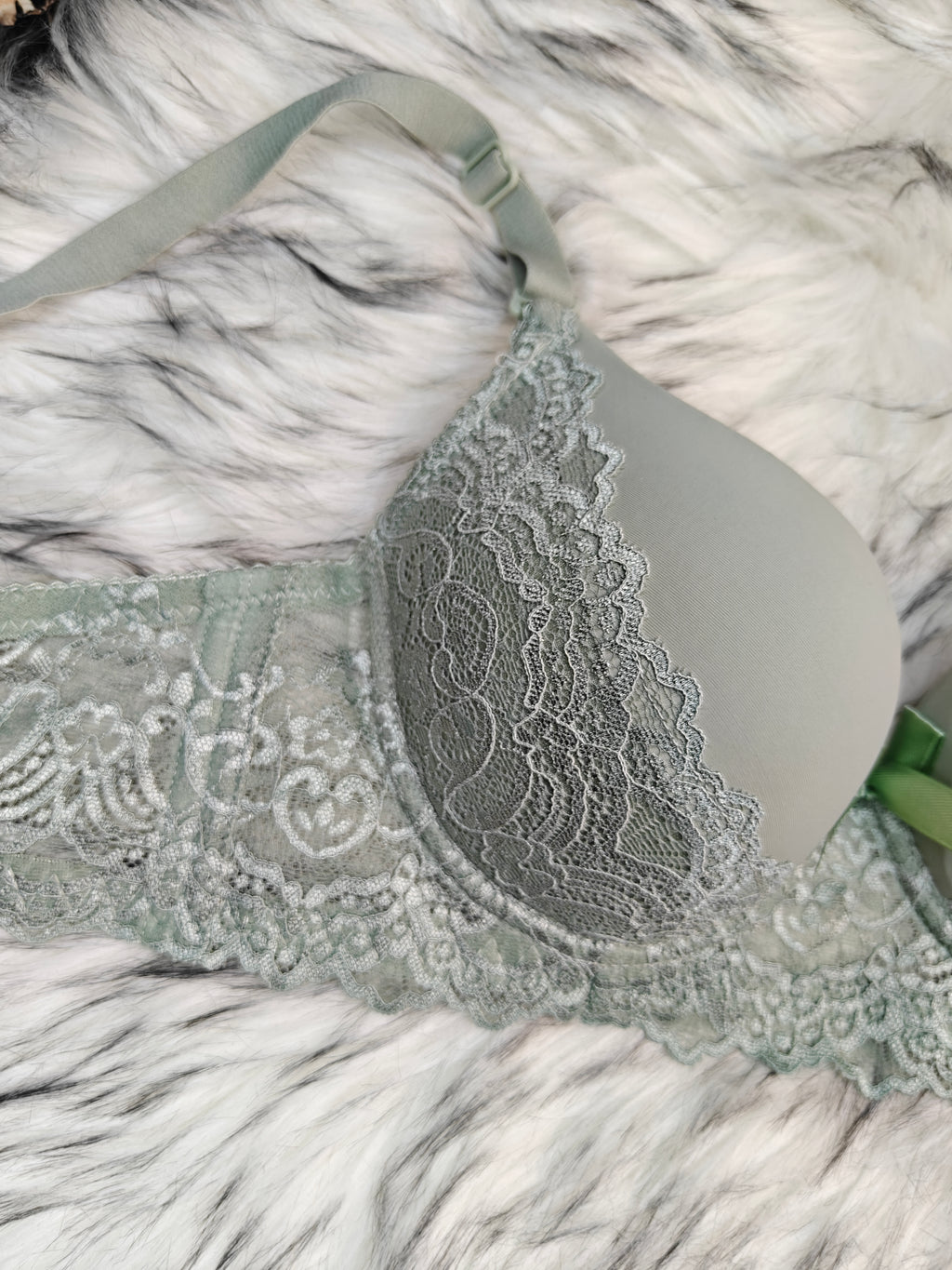 Aqua Mint Bra & Panty Set – Premium Padded Lingerie Set