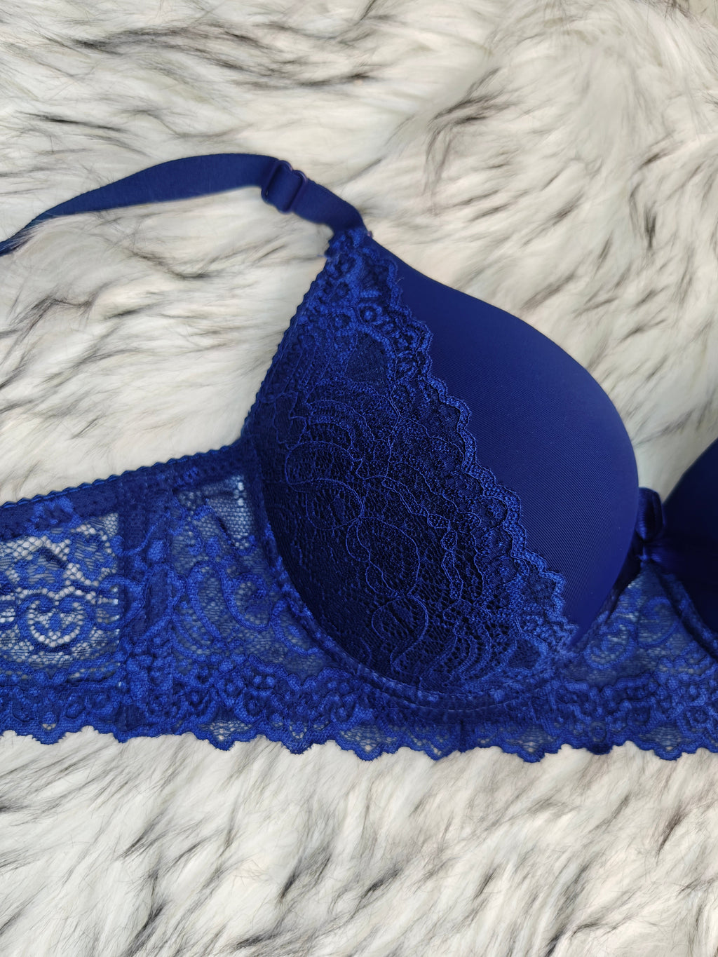Blue Bra & Panty Set – Premium Padded Lingerie Set