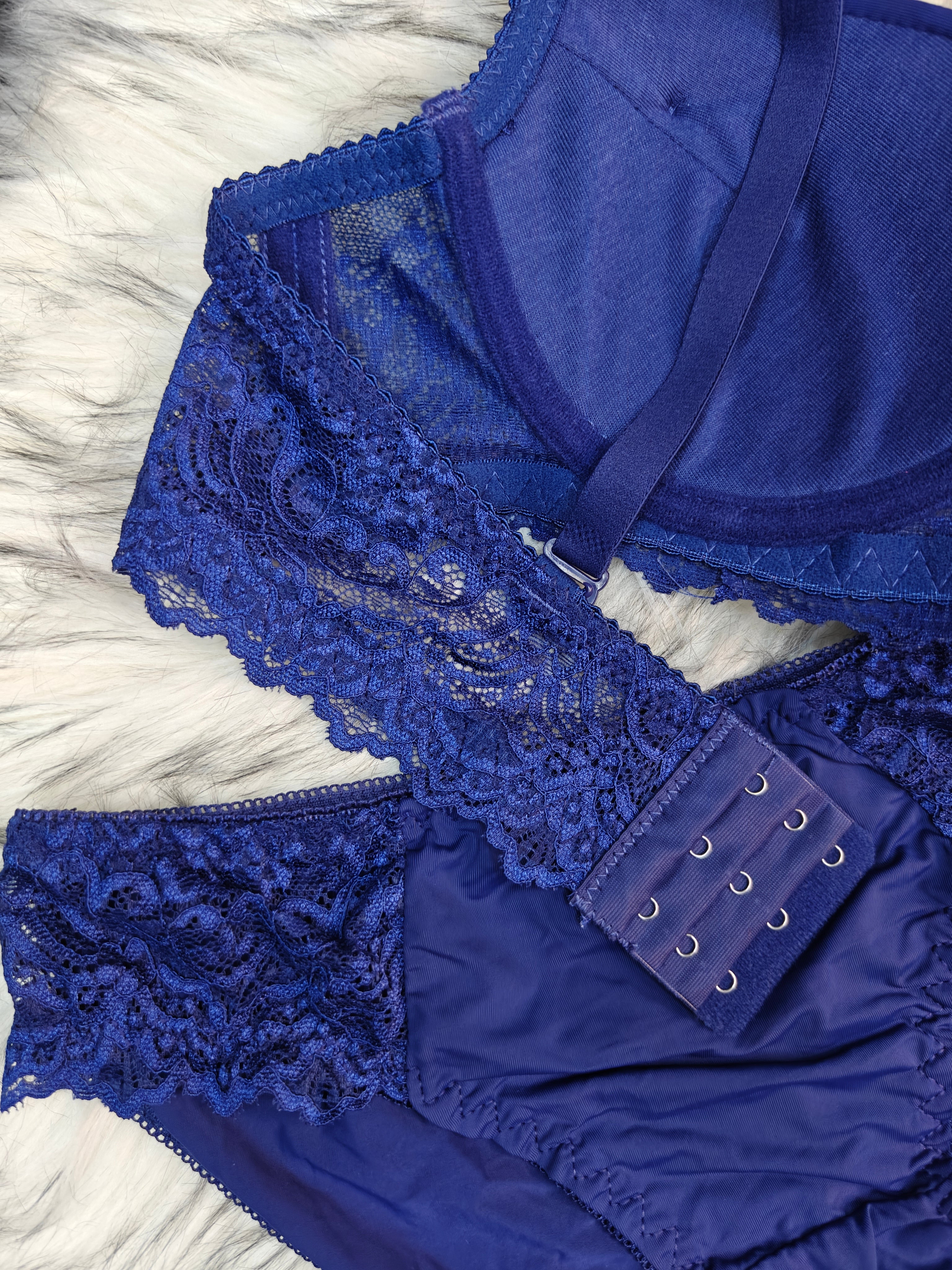 Blue Bra & Panty Set – Premium Padded Lingerie Set