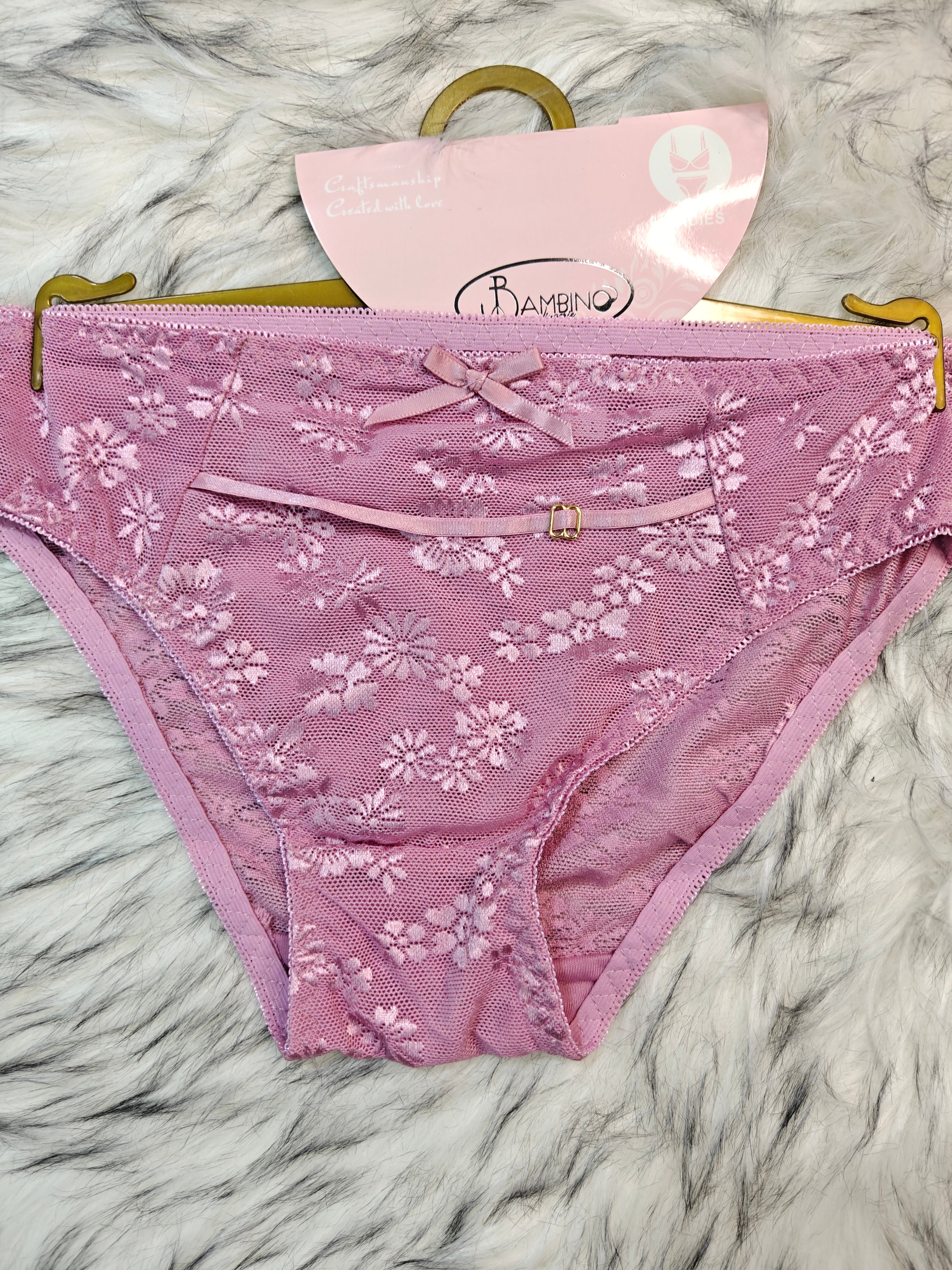 Femoraha Premium Thailand Edition – Soft Pink Luxury Lace Lingerie Set