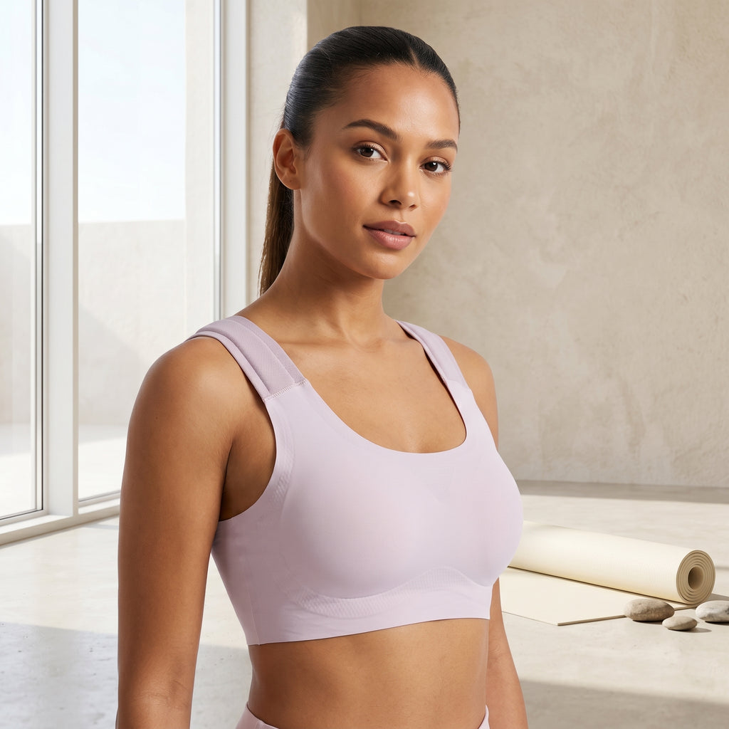 Femorha Seamless Wireless Comfort Bra for Women – Soft Full Coverage Bralette