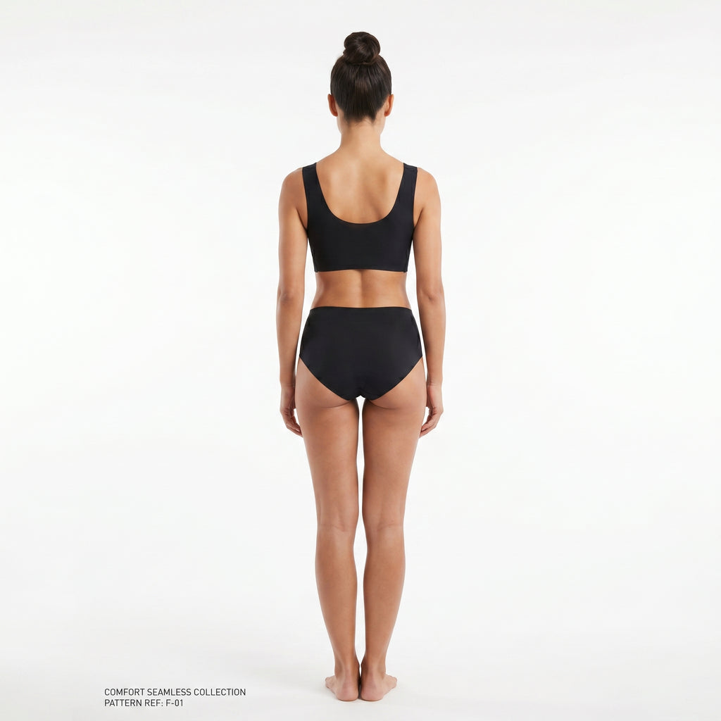 Femorah Black -AirFit Lace Comfort Bra