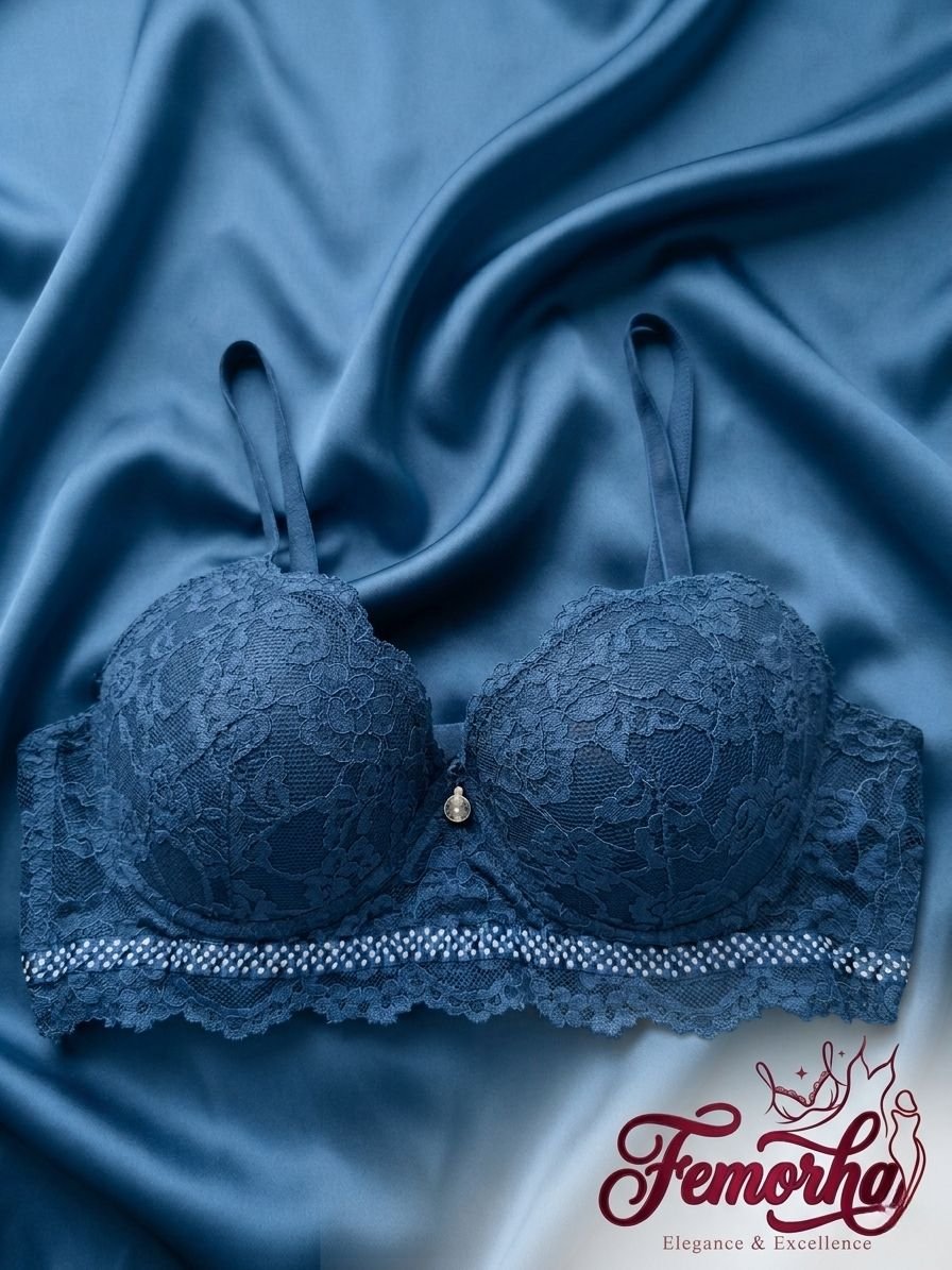 Femorah Luxe Lace Push - Up Bra – Soft Padded Bra 021 - Femorah