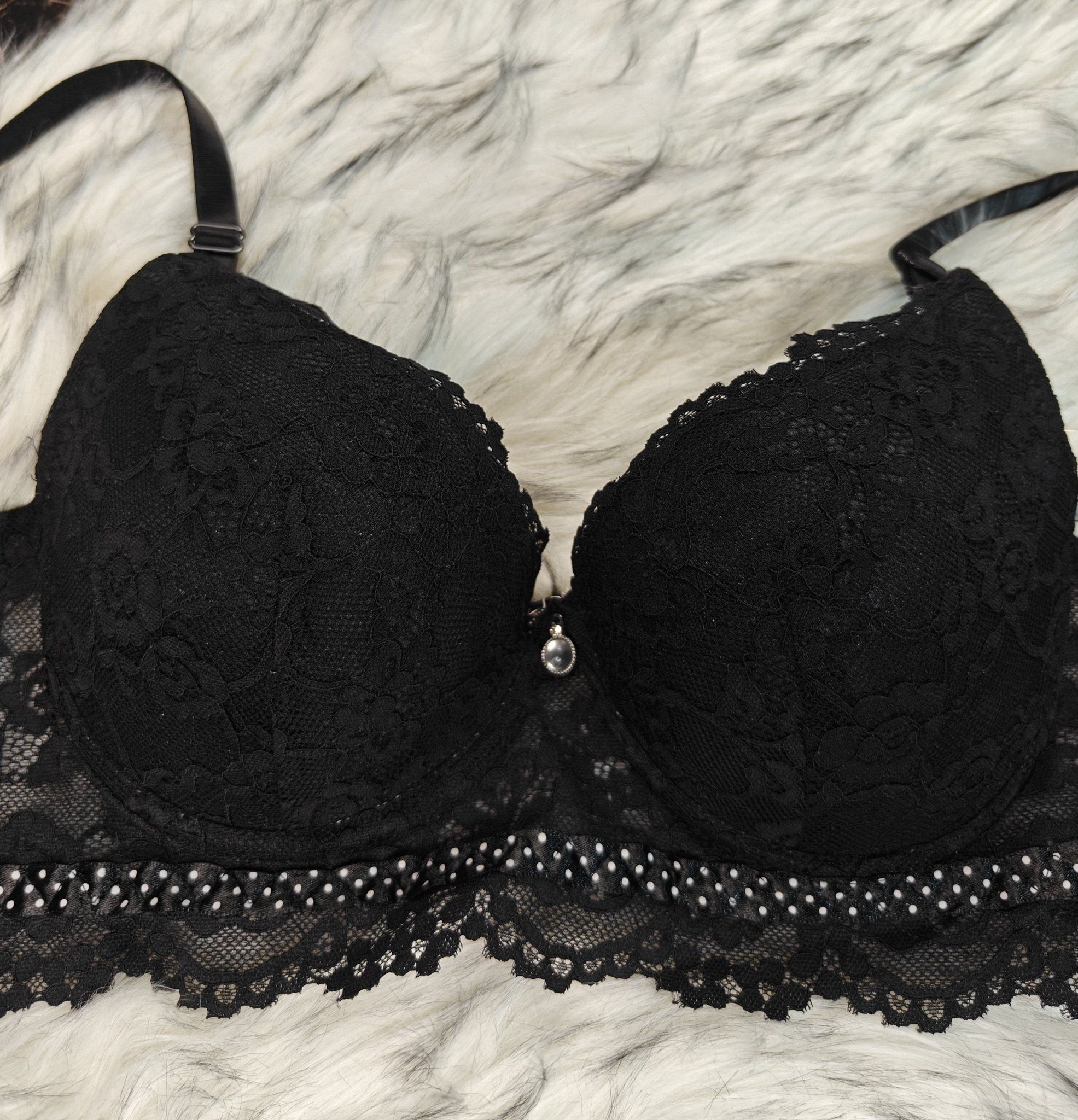 Femorah Luxe Lace Push - Up Bra – Soft Padded Bra 023 - Femorah