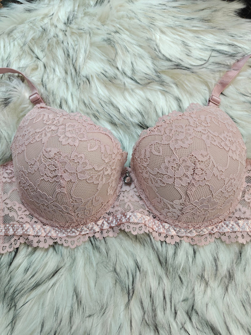 Femorah Luxe Lace Push - Up Bra – Soft Padded Bra 025 - Femorah